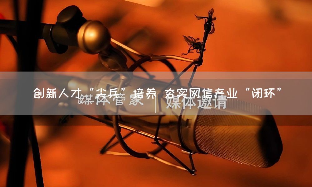 创新人才“尖兵”培养 夯实网信产业“闭环”(图1)